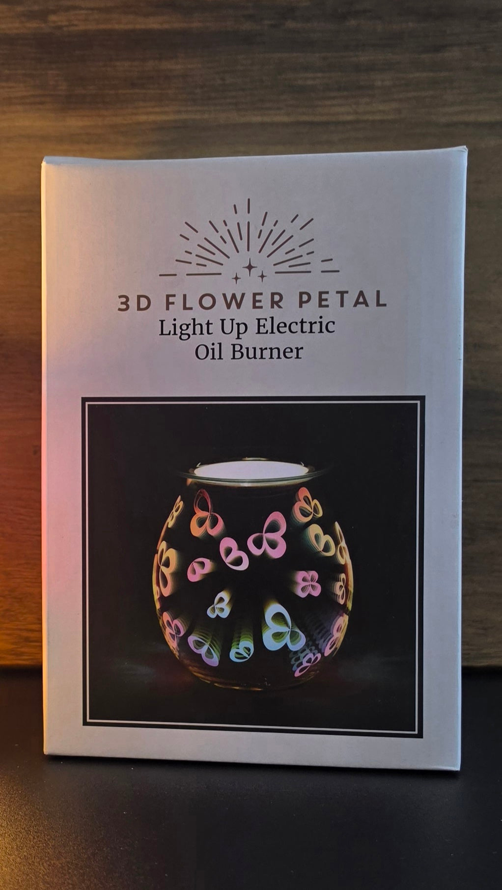 3D Petal Light Up Electric Wax Melt Warmer