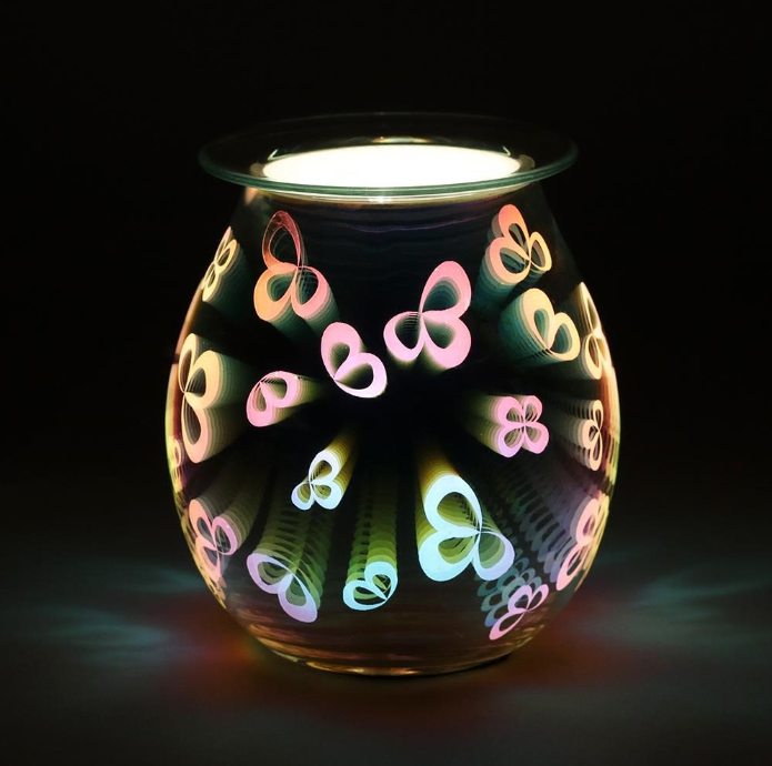 3D Petal Light Up Electric Wax Melt Warmer